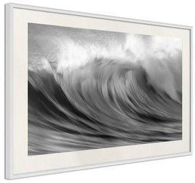 Poster  Big Wave  Cornice Quadri Cornice nera, Larghezza x Altezza Home decor 60x40