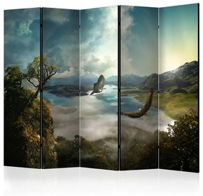 Paravento Flight over the Lake II [Room Dividers]