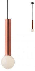 1-light suspension Gossip - Lucilla Giovane Rame