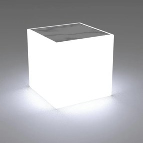 Lampada solare decorativa Bora Marmo, in polietilene, luce biancoNEWGARDEN