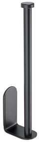 WENKO 53214100 - Portarotolo NIO 27,5x7 cm nero