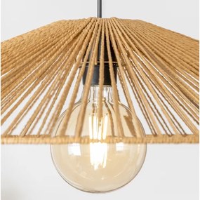 Brilagi - Lampadario LED a sospensione su cavo CERIA BOHO 1xE27/40W/230V Ø 90 cm marrone