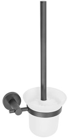 Spazzola per WC GUN Black 322234A LEO