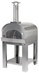 Forno da esterno per pizza a legno EASY GARDEN BY PALAZZETTI Vincenzo forno pizza inox con carrello