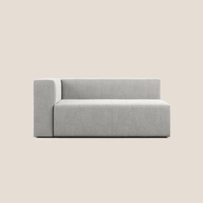 Nettuno modulo angolo/laterale maxi in morbido tessuto bouclè T07 grigio