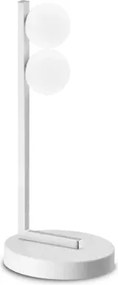 Binomio lampada da tavolo 2 sfere led 3000k 6w 450 lm bianca