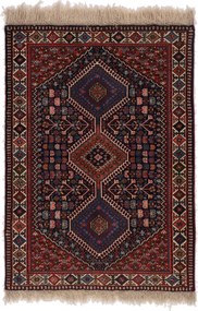 Yalameh Tappeto 150x110 (Iran) Annodato A Mano