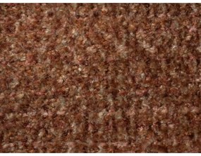 Letto matrimoniale imbottito color terracotta con rete inclusa 180x200 cm Makana – Makamii