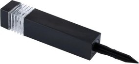 Lampada solare a LED MARTIN LED/1,2V 150 mAh IP44 nera