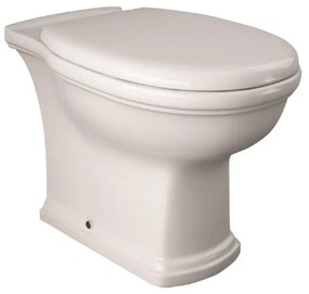 Vaso WC distanziato washington, sedile escluso P 58 x L 36 x H 40 cm bianco lucido