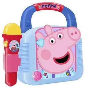 Giocattolo Musicale Peppa Pig Microfono 22 x 23 x 7 cm MP3