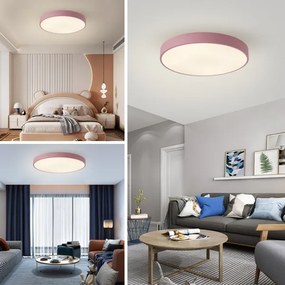 Brilagi - Lampada da soffitto dimmerabile POOL LED/60W/230V 3000-6000K 60 cm rosa + telecomando