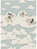 Sanderson Wandbild Mickey in the Clouds - Sea Salt