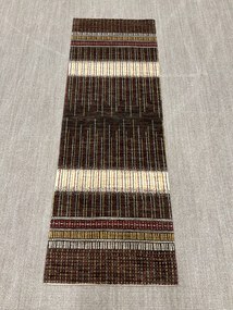 Loribaft Tappeto 70 x 200 Marrone (Iran) Annodato A Mano