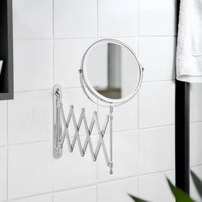 WENKO 15165100 - Specchio cosmetico ESCLUSIVO 19x38,5 cm cromo lucido