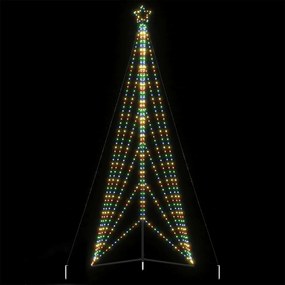 Albero Di Natale A Led 861 Led Colorato 478 Cm /