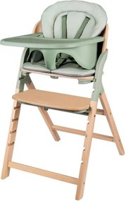 Lionelo - Seggiolina da pappa 3 in 1 MEGAN Legno Verde