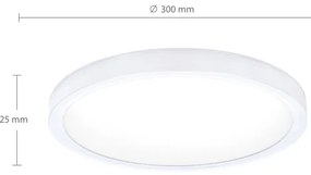 Brilagi - Plafoniera LED ESTELA LED/18W/230V bianca