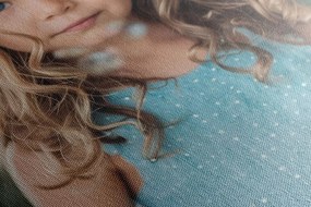 Stampa su tela – Bambina sul monopattino