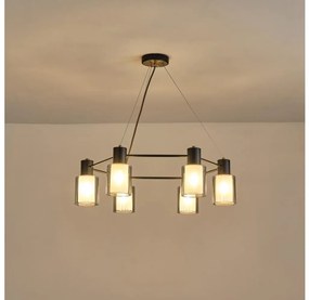 Lampadario a sospensione con filo 6xE14/15W/230V