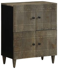 Credenza 60x33x75 Cm İn Legno Massello Di Mango /