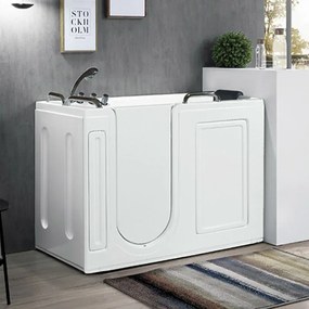 Vasca per disabili e anziani 130x67x101 porta con apertura a sinistra
