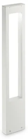 Piantana Moderna Vega Alluminio Bianco 1 Luce G9 3W 3000K Luce Calda