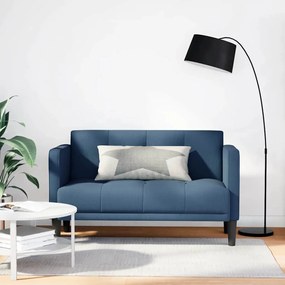 Divano Divanetto Blu 111 Cm İn Tessuto /
