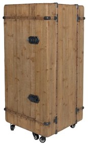 Portabottiglie in legno di abete per 30 bottiglie, 50x109 cm Lico - Dutchbone