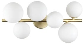 Ideal Lux - Paralume di ricambio per lampadario/apparecchio/lampada PERLAGE, Ø 12 cm, bianco