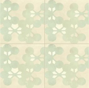 Mutina Azulej Flores Piastrella Smaltata Cm 20x20 Gres Porcellanato Bianco