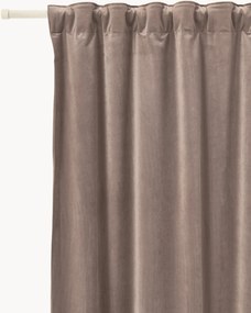 Tenda oscurante in velluto con multibanda Rush, larg. 270 cm