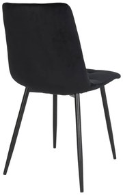 Sedie da pranzo in set nere 2 pz Moseby – Bonami Essentials