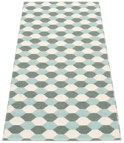Passatoia da interno/esterno verde/turchese 70x160 cm Dana Army – Pappelina