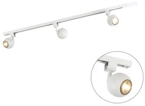 Sistema a binario moderno intelligente bianco monofase con 3 GU10 Wi-Fi - Gissi