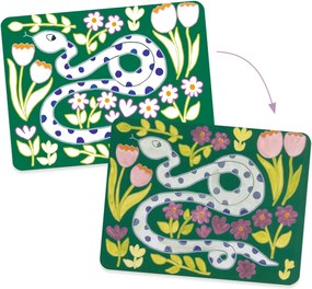 Pittura con tavolozza - natura selvaggia