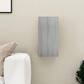 Mobile tv grigio sonoma 30,5x30x60 cm in legno multistrato