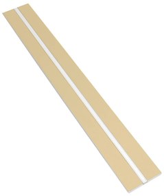 Cartongesso con Profilo in alluminio Integrato - Resistente all'Umidità Variante Lunghezza 2 Metri