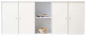 Cassapanca a muro bianca Hammel , 169 x 69 cm Mistral Kubus - Hammel Furniture