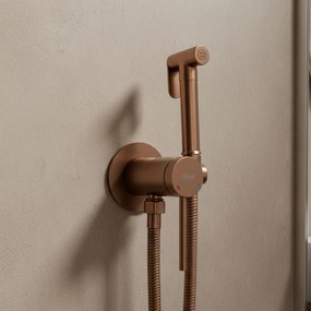 Rubinetto bidet Rea Foss Clif Brush Copper