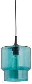 Argon 3271 - Lampadario su corda NEWA 1xE27/15W/230V turchese