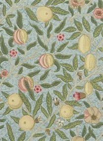 Tapete Fruit von Morris & Co. - Slate/ Thyme