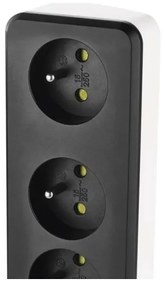 Multipresa smart GoSmart 4Z + USB-A + USB-C 2 m Wi-Fi Tuya con interruttore