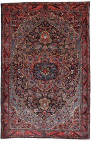 Sarouk Tappeto 210x140 (Iran) Annodato A Mano