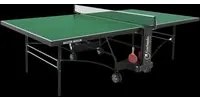 Tavolo da Pin Pong con Piano Verde e Ruote per Interno Garlando Master Indoor