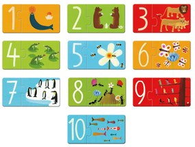 Puzzle Duo - numeri