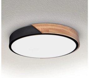 Brilagi - Plafoniera LED PILANA LED/24W/230V quercia diametro 30 cm