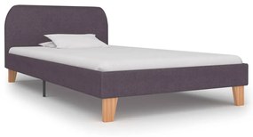 Giroletto Senza Materasso Tortora 90x190 Cm İn Tessuto /