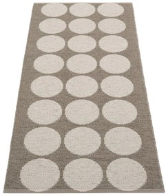 Passatoia da interno/esterno marrone/beige 70x160 cm Hugo Walnut Linen – Pappelina