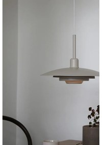 Lampadario beige con paralume in metallo ø 35 cm Piny – Markslöjd